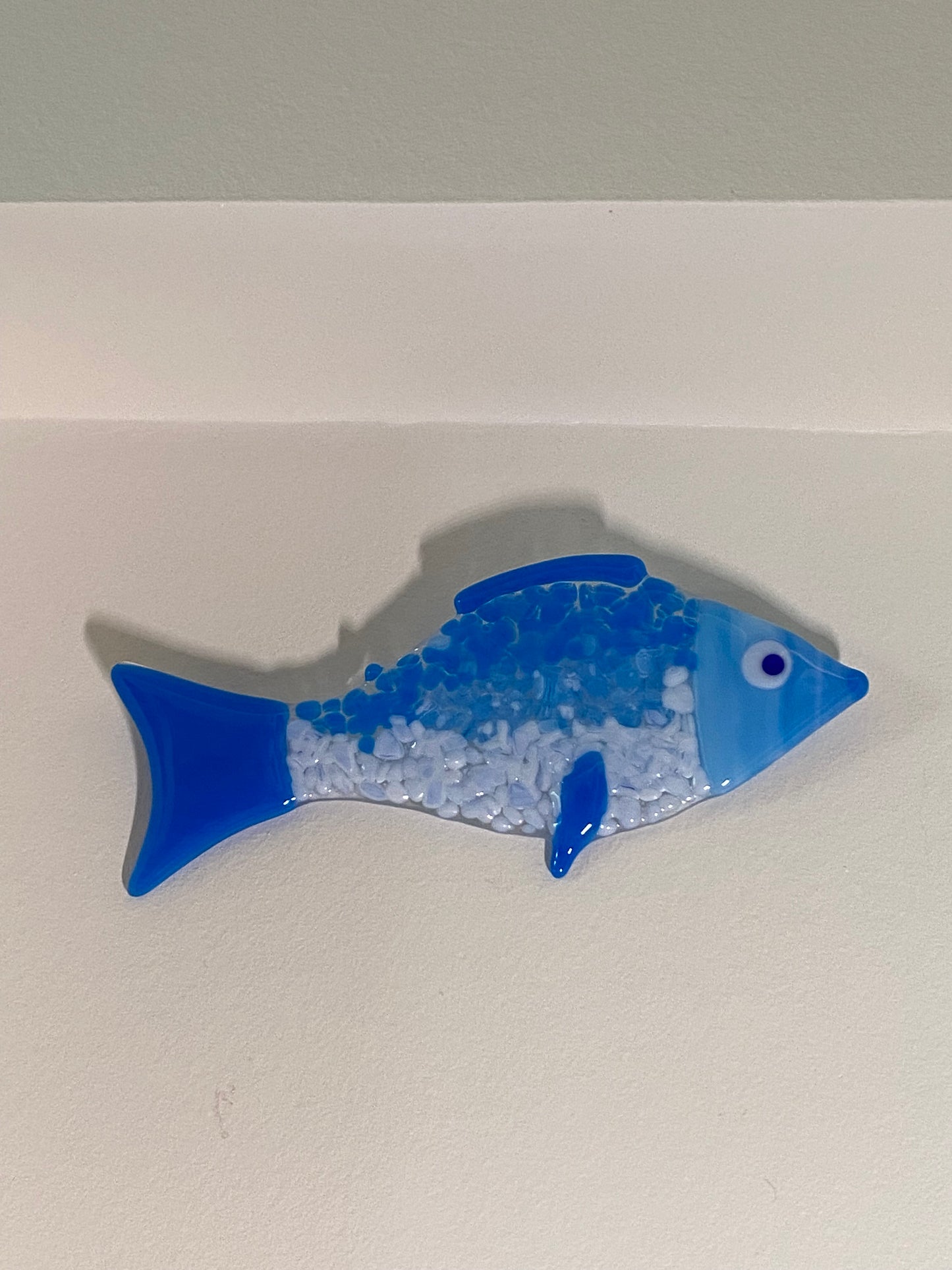 Poisson Décoratif en Verre Fusionné