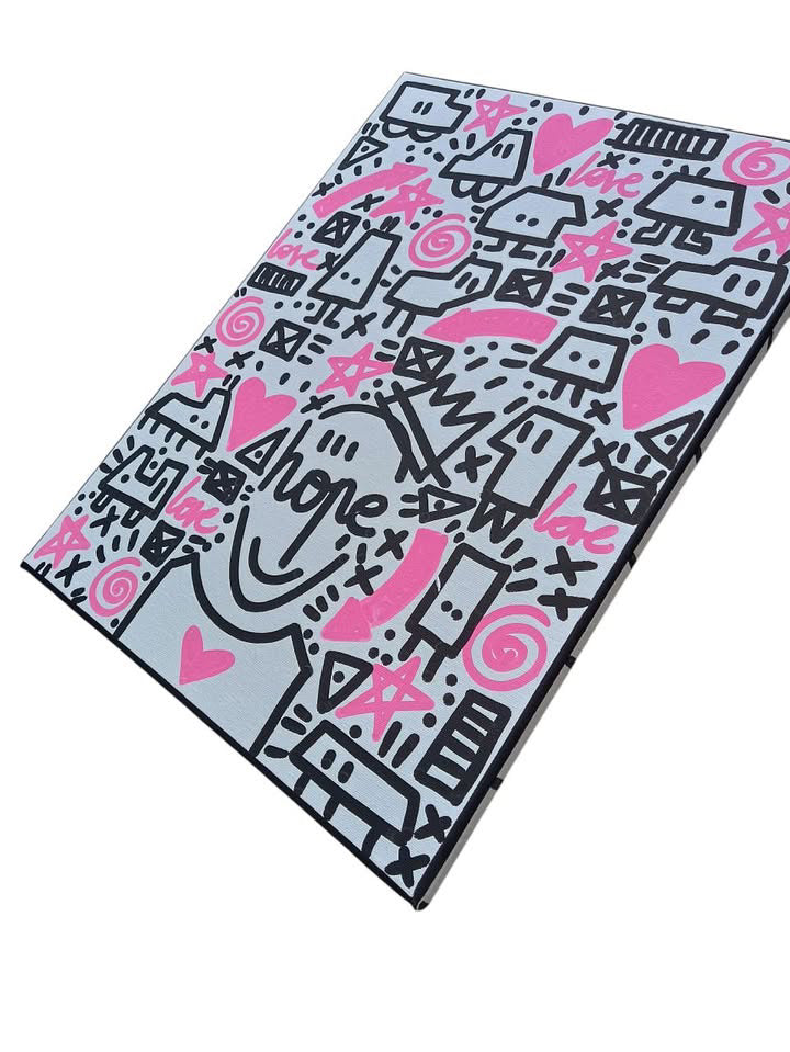 Mr. Hope king Heart pink