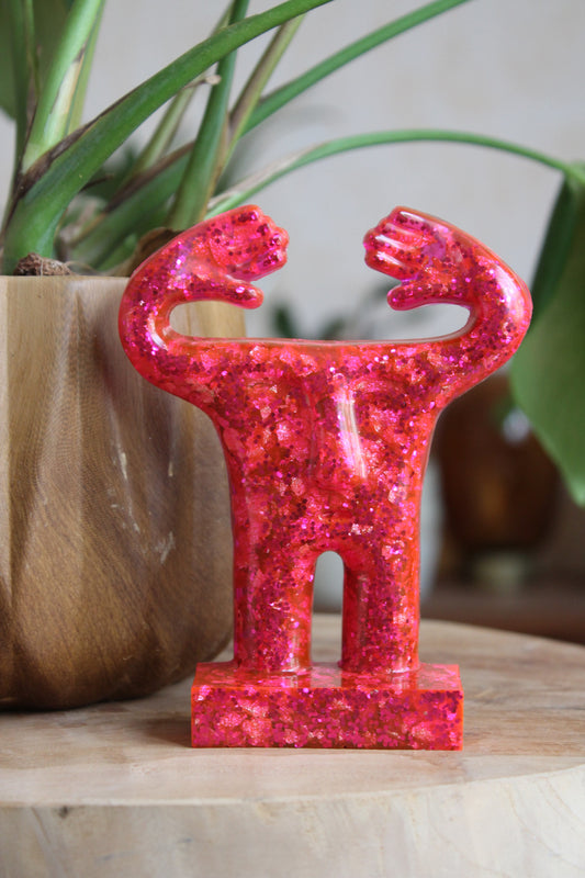 Statuette Hautlesmains en résine