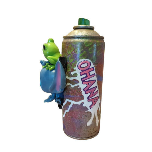 Bombe artisanale « Stich 🐸 »