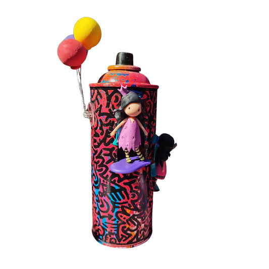 Bombe artisanale « Poupées gorjuss 4 »