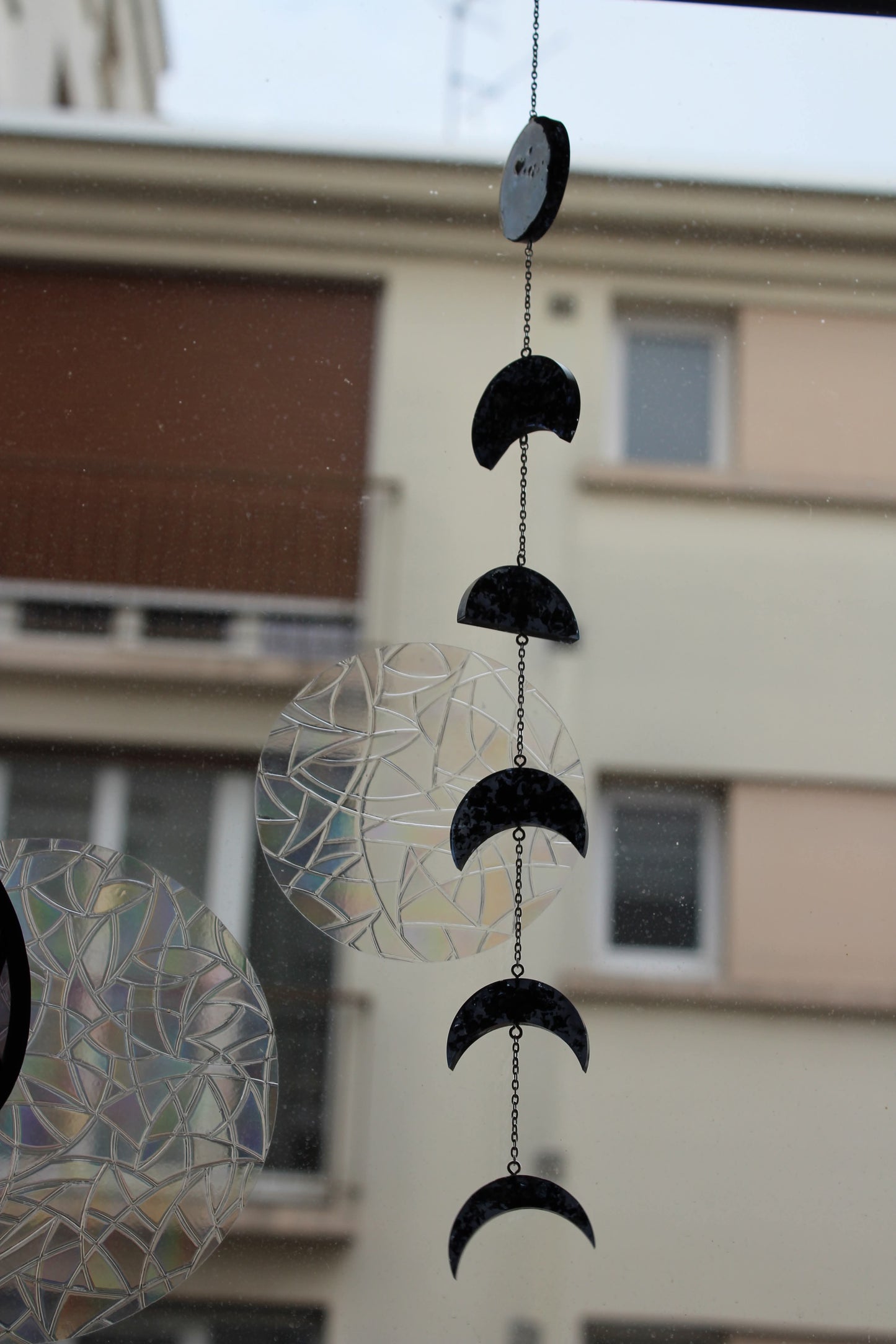 Suspension phases de lune en résine