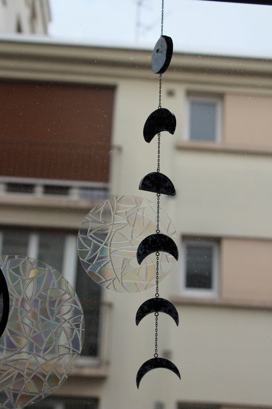 Suspension phases de lune en résine