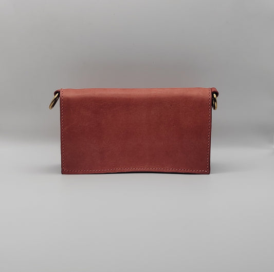 Portefeuille artisanal en cuir