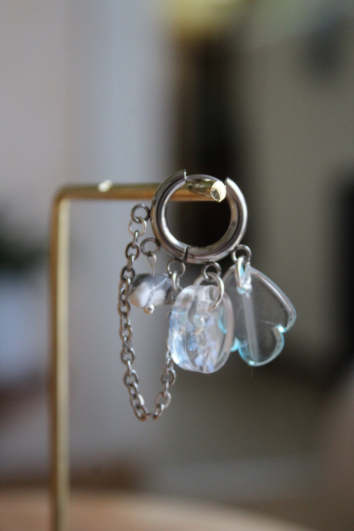 Boucles d'oreilles artisanales élégantes et naturelles