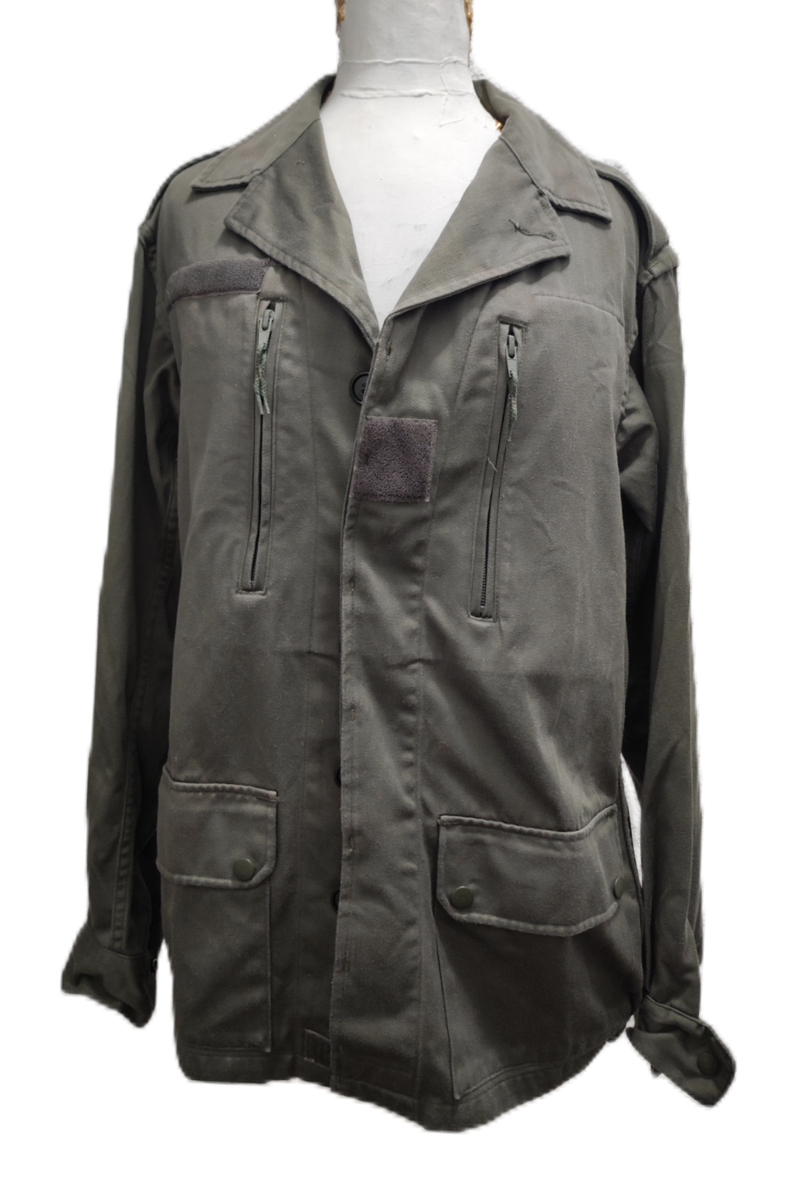 Veste militaire upcyclée
