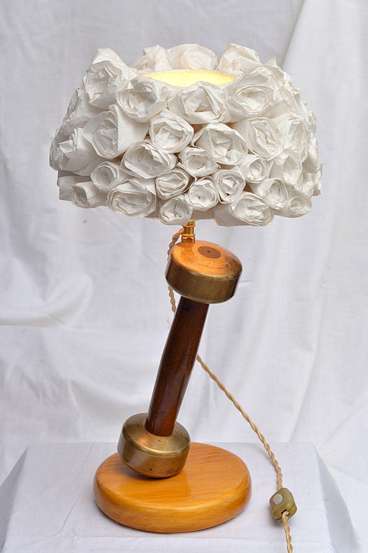 La lampe des Bruns (flower Power)