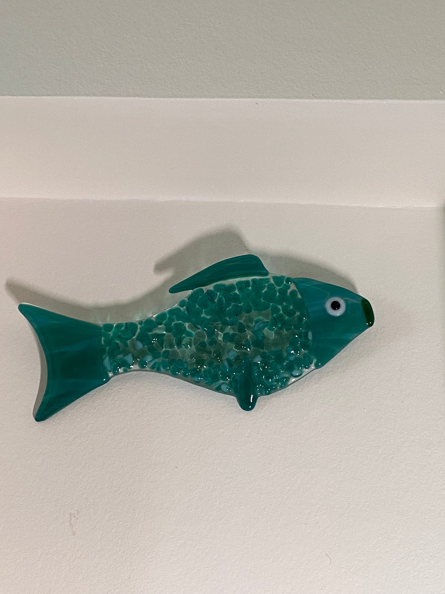 Poisson Décoratif en Verre Fusionné