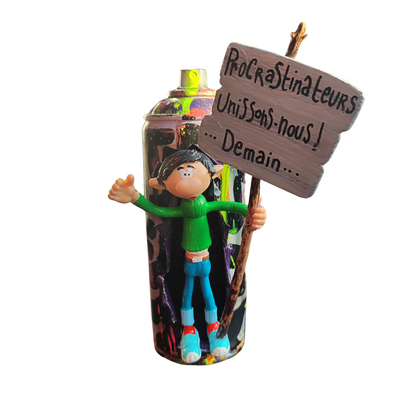 Bombe artisanale « Gaston manif 2 »