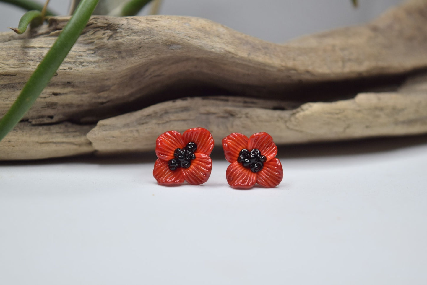 Boucles d’oreilles en verre Murano