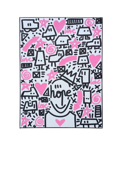 Mr. Hope king Heart pink