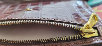 Portefeuille artisanal en cuir